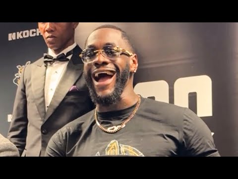 Deontay Wilder POST-FIGHT on STOPPING Herndon, Anthony Joshua “TAKE OUR TIME” fight, & WHAT’S NEXT
