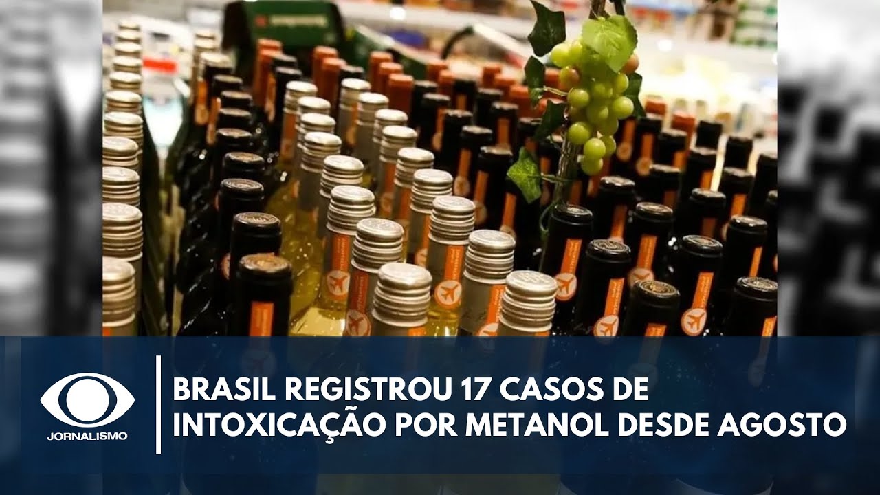 Intoxicação por metanol em 1 mês casos superam o esperado para o ano