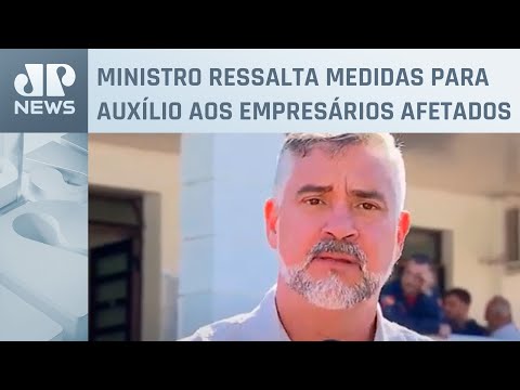 Paulo Pimenta visita Aeroporto Salgado Filho (RS) nesta segunda (03)