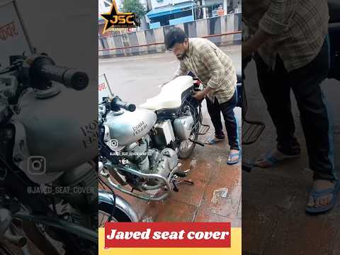 Bullet electra #oregnal new seat meaking #javed seat cover #new video #short #vidio#viral #trendeng