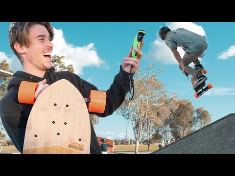 HOW A SKATER RIDES AN EVOLVE | A DAY WITH TYLER
