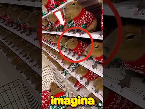 IMAGINA que VAS a IR al SÚPER a COMPRAR una CAPIBARA, Que CAPIBARA ELIGES para TI? 😱😍