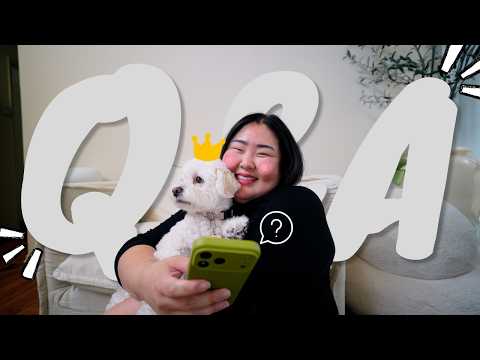 Q&A VLOG: starting my health journey + losing weight, adulthood, outgrowing puppy stage, etc.