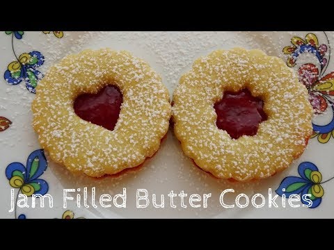 How to make Jam Filled Butter Cookies