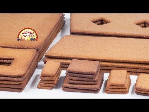 Gingerbread House Dough Recipe & Baking Instructions Trailer
