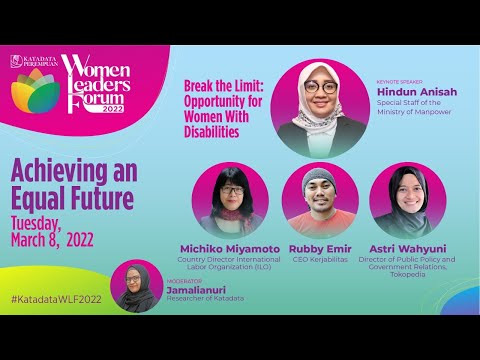 Women Leaders Forum 2022: Break the Limit: Opportunity for Women With Disabilities