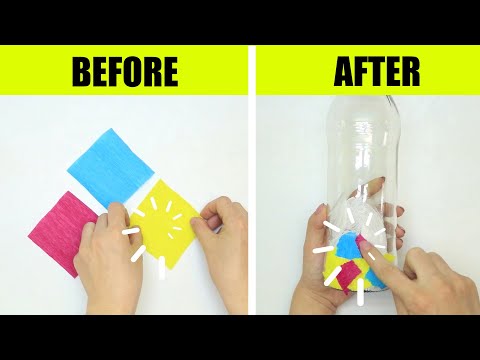 WASTE MATERIAL CRAFT IDEAS EASY HOME DECORATION