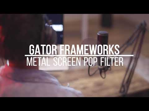 Gator Frameworks Metal Screen Pop Filter