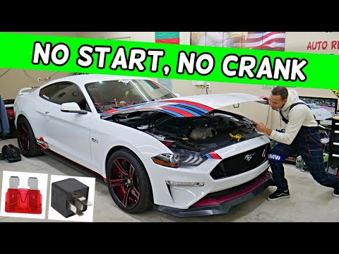 WHY FORD MUSTANG DOES NOT START DOES NOT CRANK 2015 2016 2017 2018 2019 2020 2021 2022 2023