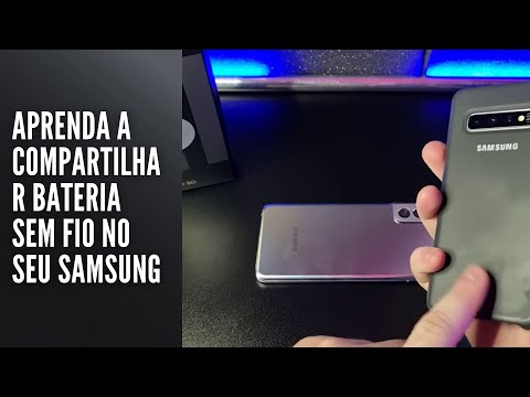 Aprenda a compartilhar bateria sem fio no seu Samsung