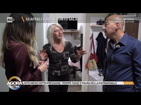 Ceto medio, sempre più sacrifici per arrivare a fine mese - Agorà Extra 21/10/2026