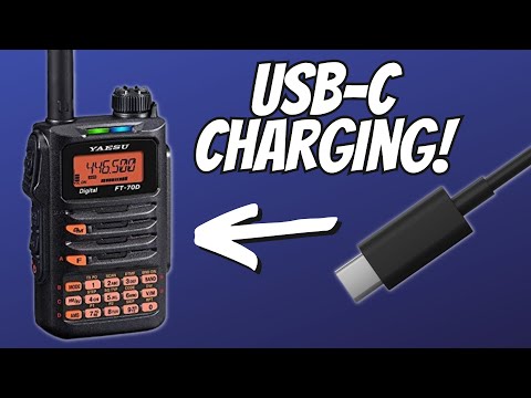 USB Charging for the Yaesu FT-70D