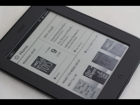 Unboxing and Hands On: All-New Nook Touch by Barnes and Noble - UCO2x-p9gg9TLKneXlibGR7w