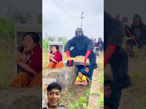 #gorilla #kingmonster #bhoot #comedy #kingkong #monster #cpk #ghost #funny
