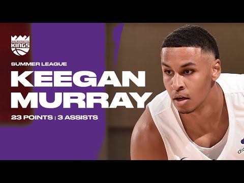 Keegan Murray (23 PTS) Highlights vs Indiana Pacers | Summer League 7.10.22 video clip 