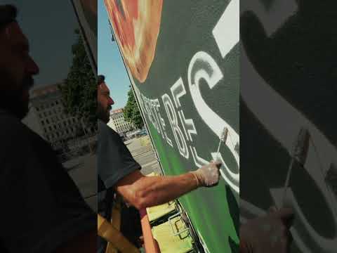L'Osteria Mural Wien - Erstellung