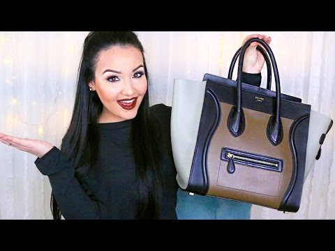 What's in my Bag?! ♡ Celine Mini Luggage - UCEZtkE45zjun9zROKtcqOcQ