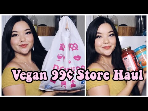 99 Cent Store Vegan Grocery Haul!