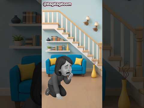 Because Of Eating apples 😢😥 #animation i#3danimation #cartoon #memes #funnyshorts