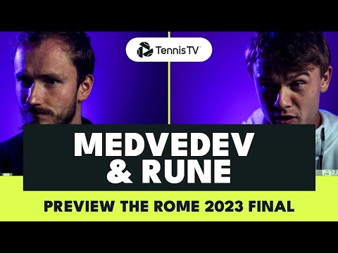 Daniil Medvedev & Holger Rune Preview Rome 2023 Final 🗣️🗣️