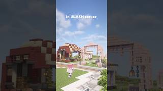 ピンクで可愛いパーティ会場　#vtuber    #マイクラ  #shorts
