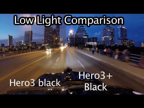 GoPro Hero3+ Black vs 3 Black Low Light Comparison - GoPro Tip #234 - UCTs-d2DgyuJVRICivxe2Ktg