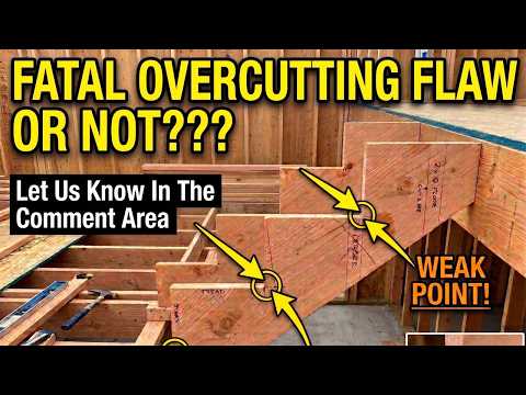 The Truth About Overcutting Stair Stringers From a Ten Year Pro!!