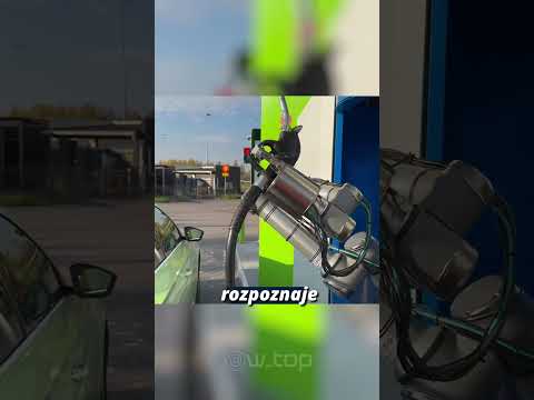 Robot obsługujący stację paliw to przyszłość 🔥