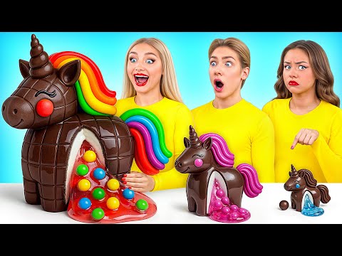 Défi De Grande, Moyenne ou Petite Assiette | Astuces Culinaires Amusantes par Multi DO Challenge