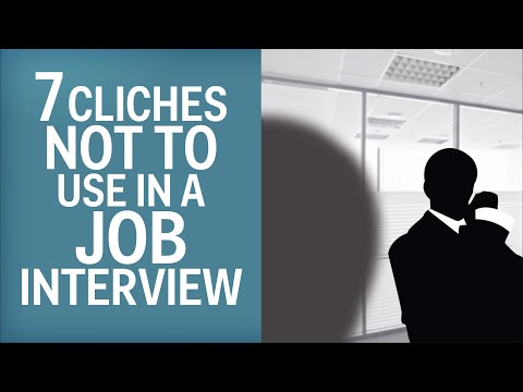 7 Cliches To Never Use In A Job Interview - UCcyq283he07B7_KUX07mmtA