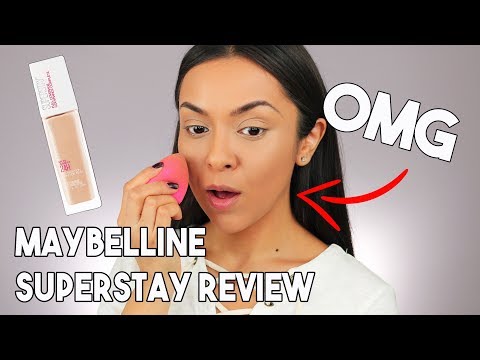 Maybelline SuperStay Foundation First Impression Review - TrinaDuhra - UC8mcIi-QT6tSDC0pEmcsf2w