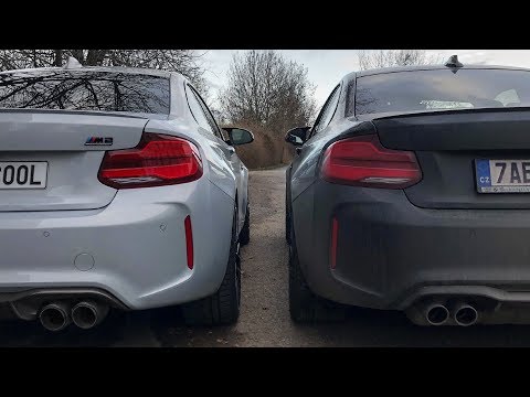 BMW M2C F87 - AKRAPOVIČ vs. STOCK | PURE SOUND COMPARISON