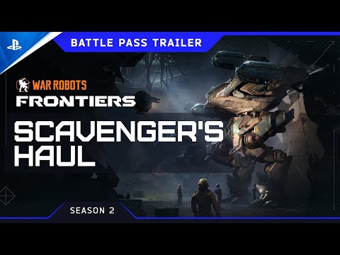 War Robots: Frontiers - Scavenger's Haul Battle Pass Trailer | PS5 & PS4 Games