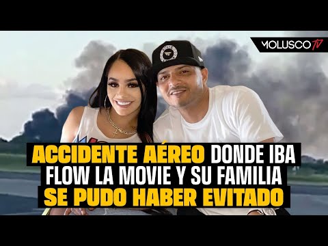 Accidente de Flow La Movie y su familia se pudo haber evitado ( Molusco le manda fuego a HELIDOSA )