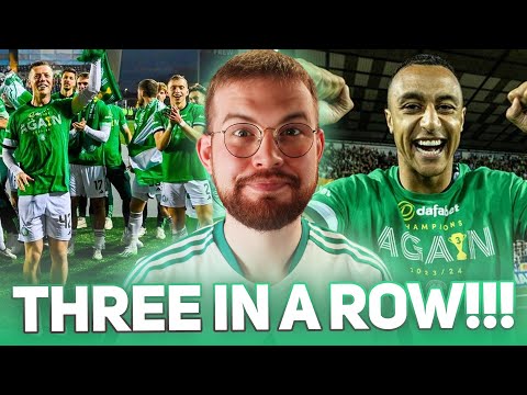 A BEAUTIFUL DAY as Celtic fans celebrate THREE IN A ROW! | + The Adam Idah conversation.