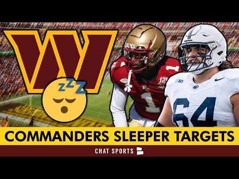 Commanders Draft Targets: Day 3 Draft SLEEPERS For GM Adam Peters To ...