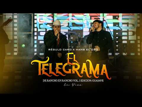 Régulo Caro x Hans El Oso - El Telegrama [En Vivo]
