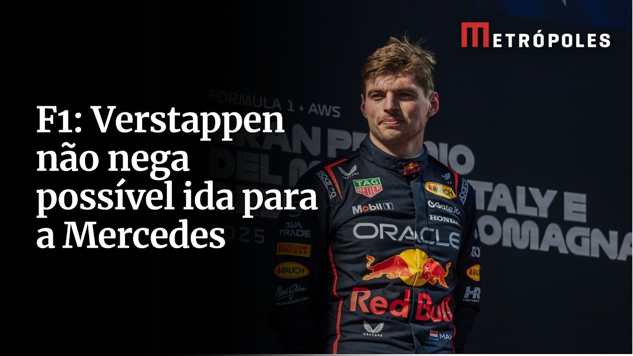 F1 Verstappen não nega possível ida para a Mercedes