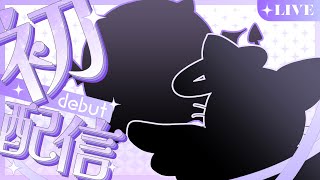 【初配信】しろくてくろい、かもしれない。マスコットユニットデビュー！？【#vtuber  / いちプロ】