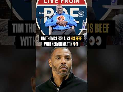 Tim Thomas and Kenyon Martin been beefing for YEARS 🍿 #nba #basketball #knicks #nyc
