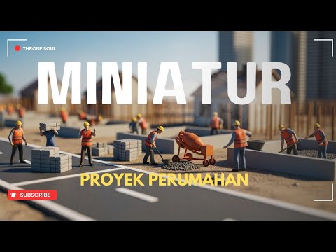 WOW‼️ Proyek Miniatur Perumahan 🤖