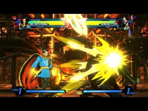 Ultimate Marvel vs Capcom 3 'Nemesis,Akuma,Sentinel vs Dr.Strange,Hsien-Ko,Super-Skrull' [HD] - UC8JiX8bJM5DzU41LyHpsYtA