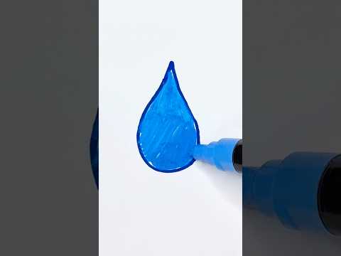 Cuando pedían que dibujen una gota de agua 💦😂🎨 #dibujo #dibudomi #arte