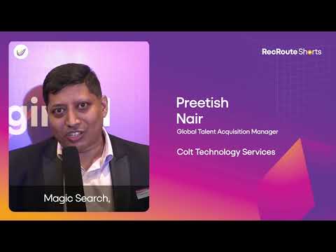 Preetish Nair | Global Talent Acquisition Manager | Colt Technology
Services