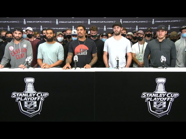 NHL Players Stand Up to Social Injustice by Not Kneeling