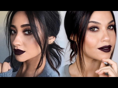 Shay Mitchell Inspired Vampy Baddie Makeup Tutorial | All Matte Winter Makeup | Eman - UCaZZh0mI6NoGTlmeI6dbP7Q