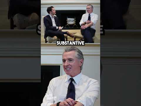 Newsom calls Trump out, "he's becoming dull" #shorts