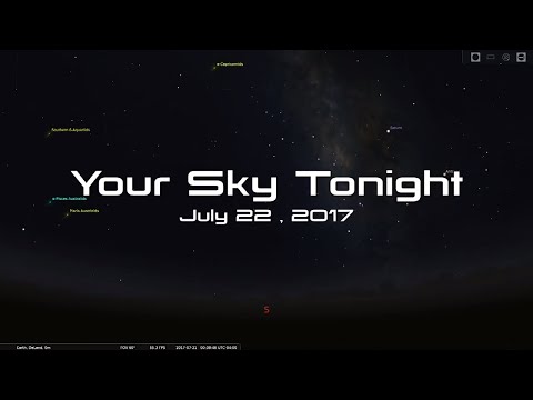 Your Sky Tonight - July 22, 2017 - UCQkLvACGWo8IlY1-WKfPp6g