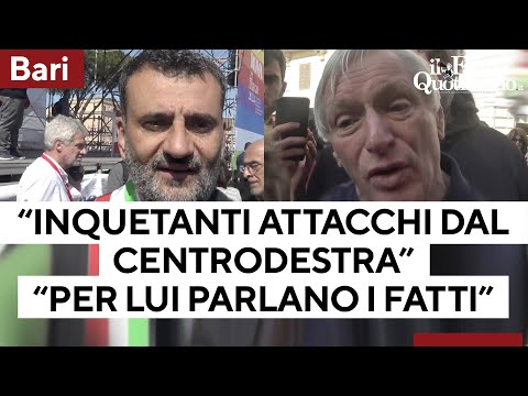 Decaro al corteo di Libera: "Bari? Inquietanti attacchi dal centrodestra". Don Ciotti lo difende