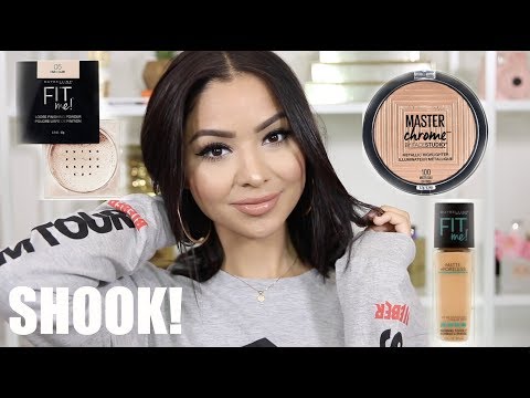 FULL FACE USING ONLY MAYBELLINE MAKEUP - UC4RRwAtw2dLrPvbl8VKGvHA